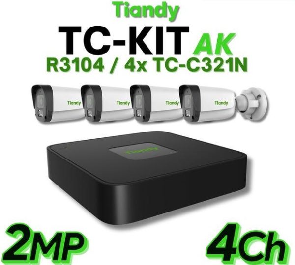 Tiandy CCTV Kit